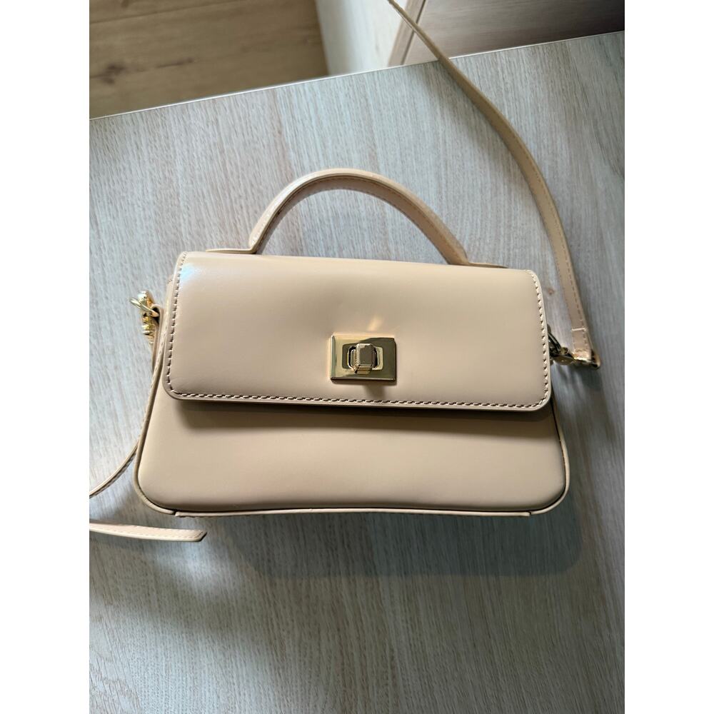 $178 New J Crew Leather Edie Top Handle Bag - Honey Brown - Picture 16 of 16